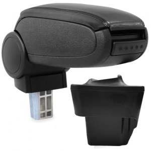 Cotiera auto Opel Astra H 2004-2010, negru, imitatie de piele ATA3086