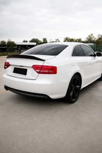 Eleron Portbagaj Audi A5 B8 Coupe 2007-2016 Negru lucios - Img 3