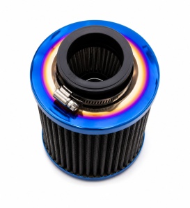 Filtru aer Sport Universal Conic - Albastru Titanium - Img 2