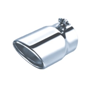 Ornament toba inox compatibil Audi Q7 2006-2015, VW GOLF V R32 2003-2008 ATA00101