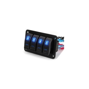 Panou cu 4 butoane auto, cu LED, ON-OFF universal 12-24V ATA02121