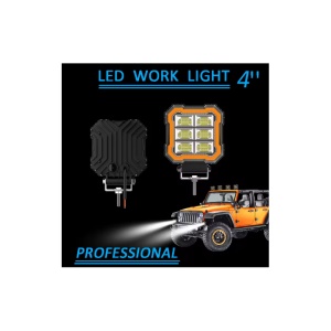Proiector LED de lucru 12V–24V pentru auto, camion, off-road, tractor, SUV 4x4 – Spotlight ATA02230 - Img 4