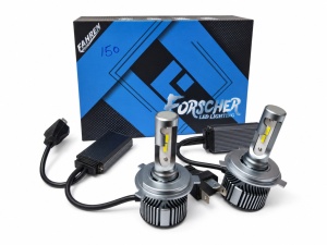 SET 2 BECURI AUTO LED H4 F11, 100W , 12000LM, DC 9-36V