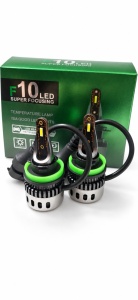Set 2 becuri LED F10 ,H11 , 120W , 18000LM ,alb 6000K ,12 V