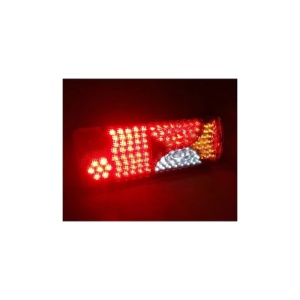 Set 2 Lampi spate dimensiuni 400×150, LED, 5 Functii, 12V, pentru Remorci si Camioane, cu Semnalizare, ATA01373 - Img 2