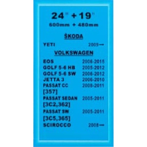 Set 2 Stergatoare R.B.W. 24"+19" ATA3354 - Img 3