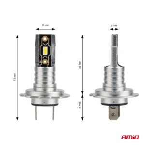 Set Becuri LED Seria H-Mini H7/H18 ATA02221 - Img 6