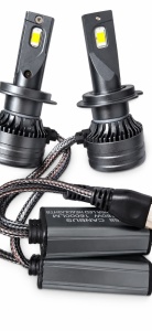 Set de 2 leduri H7 V68 CANBUS ,180W.16.000LM -Lumina alba ,design compact