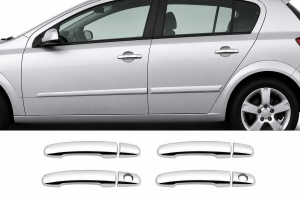 Capace manere auto exterior cromate Opel Astra H 2004-2010