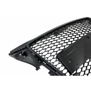 Grila Centrala compatibil cu AUDI A3 8P Facelift 2007-2012 RS Design Negru Lucios ATA3020 - Img 2