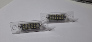 Lampi Numar LED Compatibil cu VW Golf V+ , Caddy 3, Passat ,T5,Touran,Jetta,Skoda Superb , set 2 buc