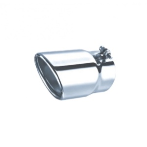 Ornament toba inox compatibil Audi Q7 2006-2015, VW GOLF V R32 2003-2008 ATA00101 - Img 2
