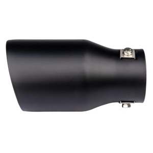 Ornament toba inox negru mat, diametru iesire 89 mm, diametru intrare 42-63 mm, lungime 200 mm ATA00102 - Img 2