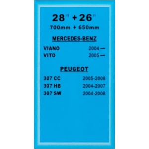 Set 2 Stergatoare R.B.W. 28"+26" ATA3347 Mercedes/Peugeot - Img 3