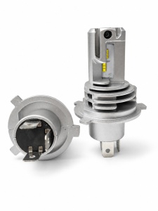 SET BECURI LED H4 MAXVISS S55, 200W, 20000 LM, 9-32V, cu ventilator