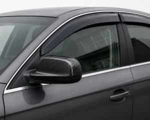Set Paravanturi compatibil Audi A4 B8 2008-2015 , fata-spate(4Buc) fumuriu transparent - Img 2