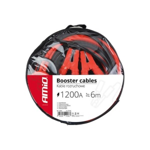 AMiO Cablu de Pornire pentru Baterie Auto Booster Cables 1200A 6m ATA02225