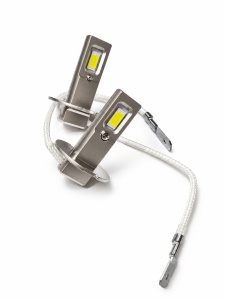 Bec LED auto H3, 12V, 120W, 15.000 LM, 6000K, cu ventilator