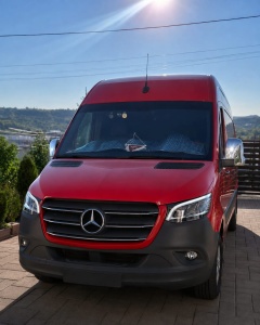 Capace oglinda cromate Sprinter 2018+, plastic