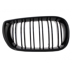 Grile Centrale compatibil cu BMW Seria 3 E46 4 USI 2001-2004 (Facelift) Negru Lucios M Design ATA3424 - Img 3