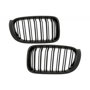 Grile Centrale compatibil cu BMW X3 F25 LCI 2014-2017 X4 F26 Negru Lucios M Design ATA3411