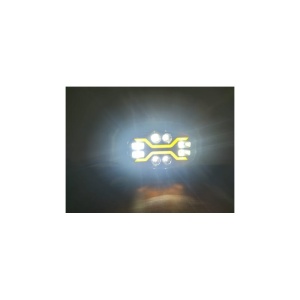 Proiector Led universal 12v-24v 80w lumina Alba galbena camion - Img 3