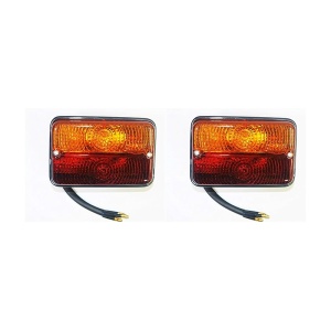 Set 2 lampi spate remorca dreptunghiulara 12 24V ATA01347