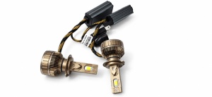 Set becuri LED auto R90 CANBUS cu control prin aplicație, 3000–6000 K