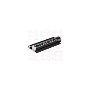 Suport numar de telefon negru ATA3158