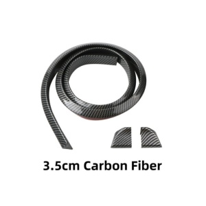 Eleron auto universal din cauciuc tip M Carbon Design lungime 150 cm x 3.5 cm latime cu capete din plastic ATA2734 - Img 7