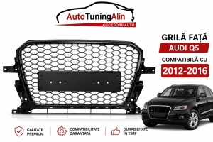 Grila Auto Bara Fata compatibila cu Audi Q5 Facelift 2012-2015 - Img 3