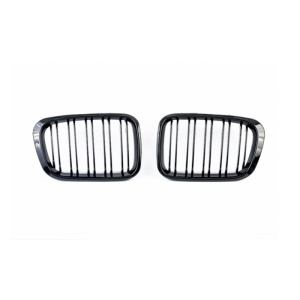 Grile Centrale compatibil cu BMW Seria 3 E46 4 USI 1998-2001 Non-Facelift Negru Lucios M Design ATA3423