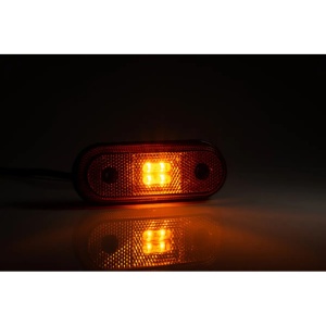 Lampa de gabarit LED 12-36V, galbenă cu reflector FT-020 ATA233578 - Img 2