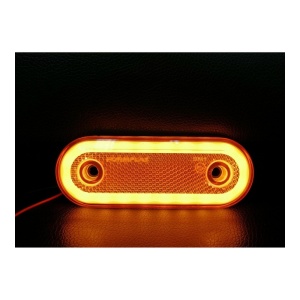 Lampa gabarit, contur iluminat, 20LED-uri, Galbena, Portocaliu, E-Mark, Neon Glow, 12-24V ATA01467 - Img 2
