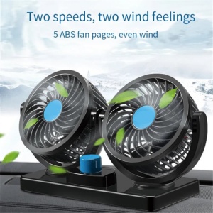 Ventilator auto dublu 12V ATA3288 - Img 2