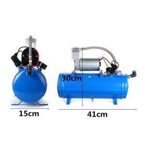 Compresor Aer, 12V, 150psi, 6 L Capacitate Rezervor, 8 bar Presiune Maxima ATA3235 - Img 3