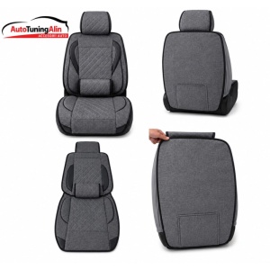 Husa scaun GRI universala -material textil premium|Auto Tuning Alin