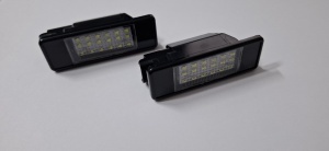 Lampi Numar Compatibil cu PEUGEOT 106 1007 207 307 308 406 407 508 4008