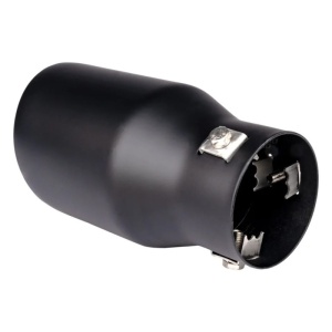 Ornament toba inox negru mat, diametru iesire 89 mm, diametru intrare 42-63 mm, lungime 200 mm ATA00102 - Img 3