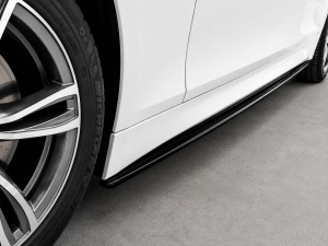 Prelungire praguri laterale compatibile cu Seria 3 BMW F30 / F31 2012-2018,negru lucios - Img 5