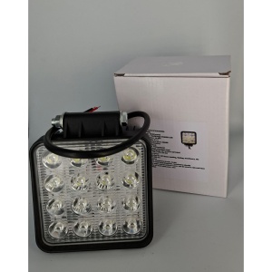 Proiector 108x108x65mm, LED, 10-60V, 3840lm