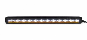 Proiector LED auto 65W, 54cm Lumina alba si Portocalie, 12/24V