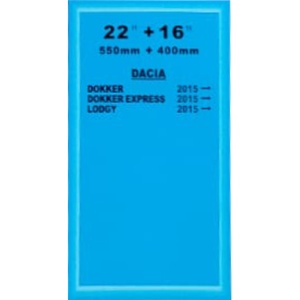 Set 2 Stergatoare R.B.W. 22"+16" ATA3352 Dacia 2015+ - Img 3