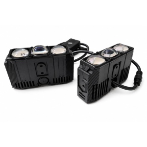 Set Proiectoare Bi-LED E06L 85W 9-30V cu Lentila- Faza Scurta si Faza Lunga