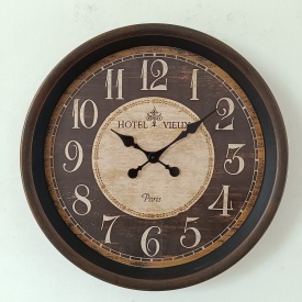 Ceas de perete vintage Hotel Vieux – Paris