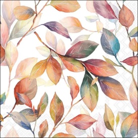 Șervețel decorativ mare Colourful Leaves - Img 2