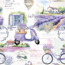 Șervețel decorativ mare de masă La Provence - Img 2
