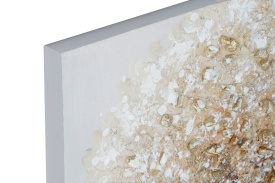 Tablou elegant decorativ canvaș în relief cu arbori culoare bej și maro - Img 3