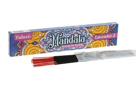 Bețișoare parfumate Tulasi Lavanda pentru ambient plăcut