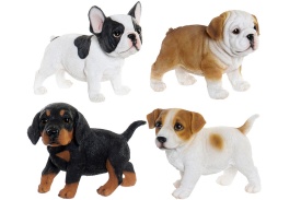 Figurine decorative de cățeluși